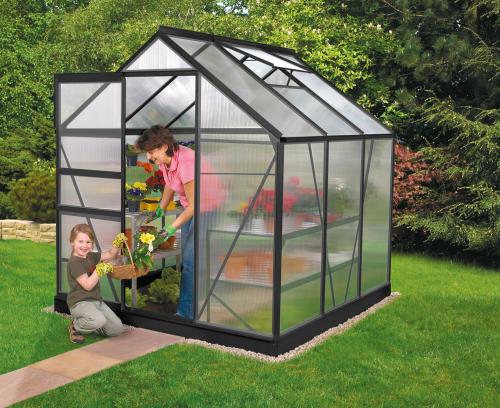 skleník VITAVIA VENUS 3800 PC 6 mm čierny