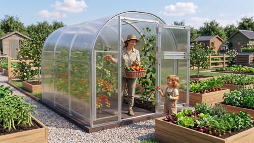 skleník VITAVIA BOHEMY 6000 PC 4 mm