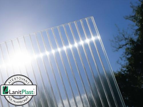 skleník LANITPLAST LIMES Viva V6/2 1,97x2 m PC 4 mm