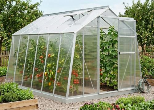 skleník LANITPLAST LIMES Viva V7/6  2,47x5,95 m PC 6 mm