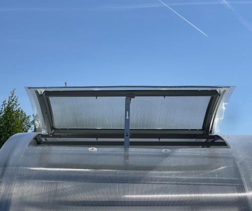 strešné okno pre oblúkový skleník LANITPLAST KYKLOP2 mini PC 4/6 mm